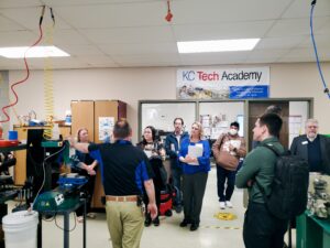 Teachers at the KC Tech Academy